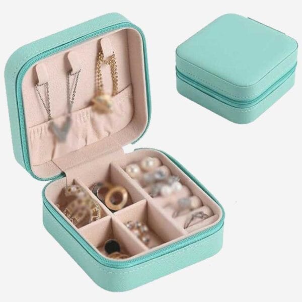 Joyero Pequeño Para Viajes Organizador De Joyas