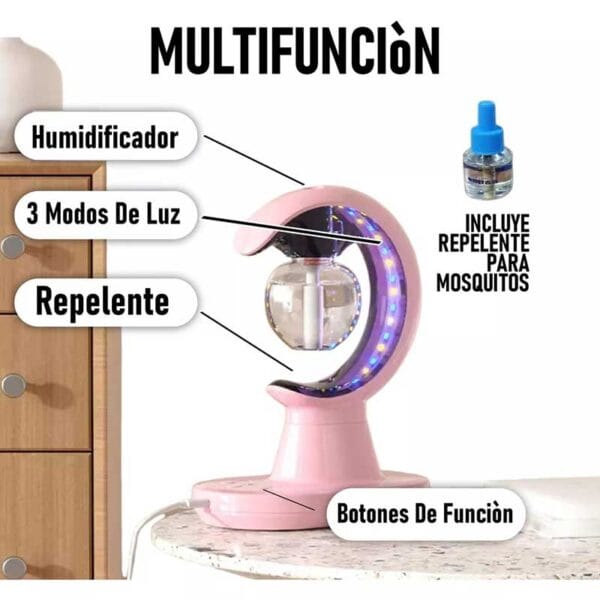 Lámpara Mata Mosquitos Con Difusor De Aromas - Image 3