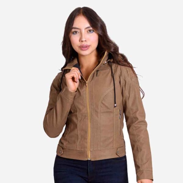 Chaqueta Para Mujer Con Capota Ajustable Sofía