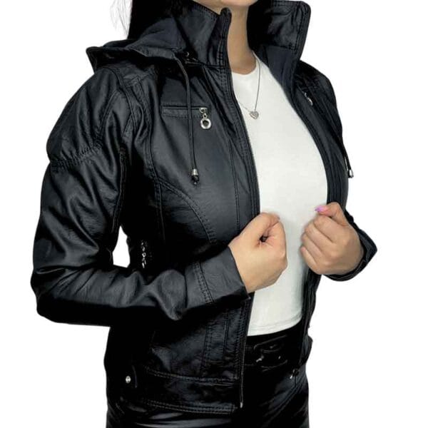 Chaqueta Para Mujer Con Capota Ajustable Sofía - Image 4