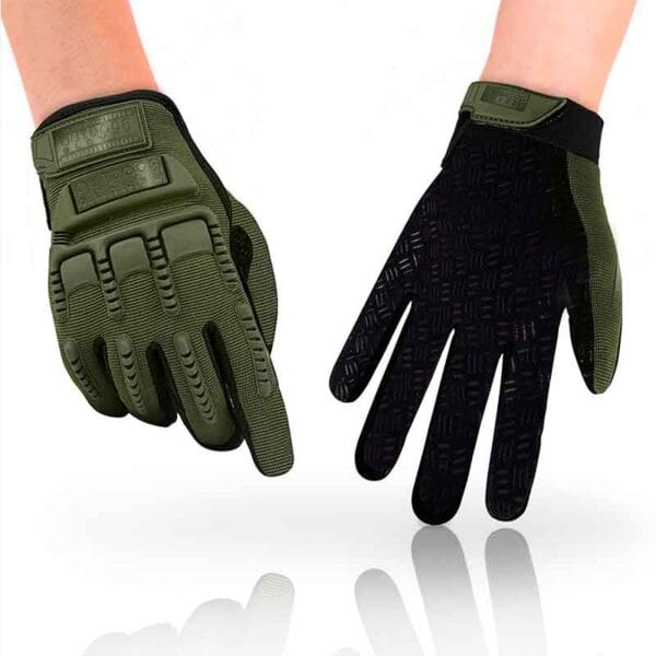 Guantes Tácticos Moto Antideslizantes Dedo Largo - Image 2
