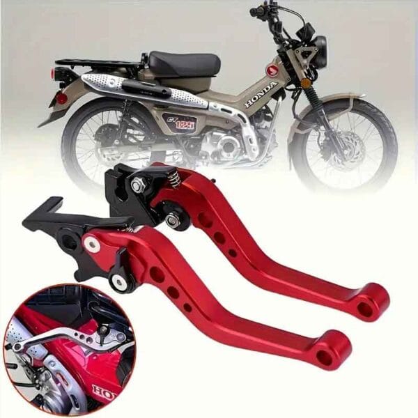 Maniguetas Para Moto Ajustables De Aleación De Aluminio - Image 2