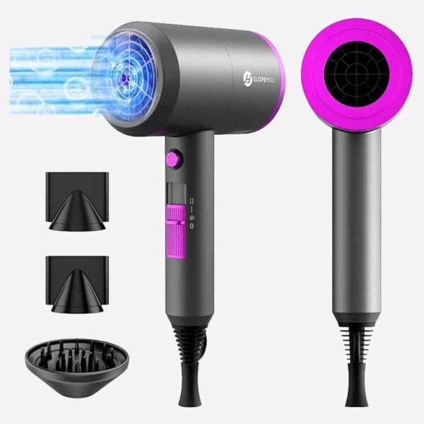 Secador De Cabello Iónico Profesional 1800 W Secado Rápido