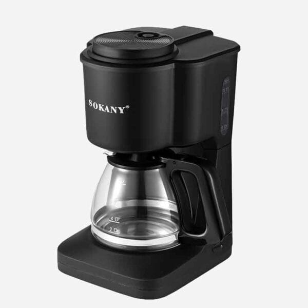Cafetera Eléctrica Sokany Semiautomática 6 Tazas 900 ml