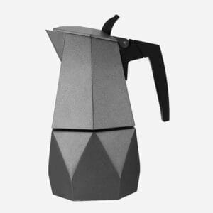 Cafetera Para Espresso De Alta Calidad Forma Cristal 3 Tazas