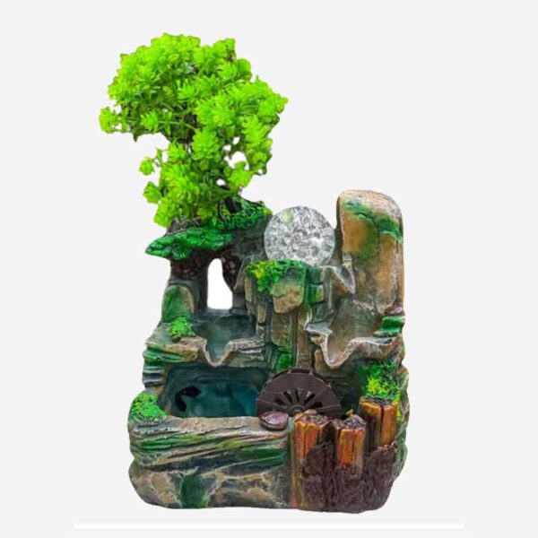Fuentes De Agua Para Interiores Estilo Bosque Con Luces