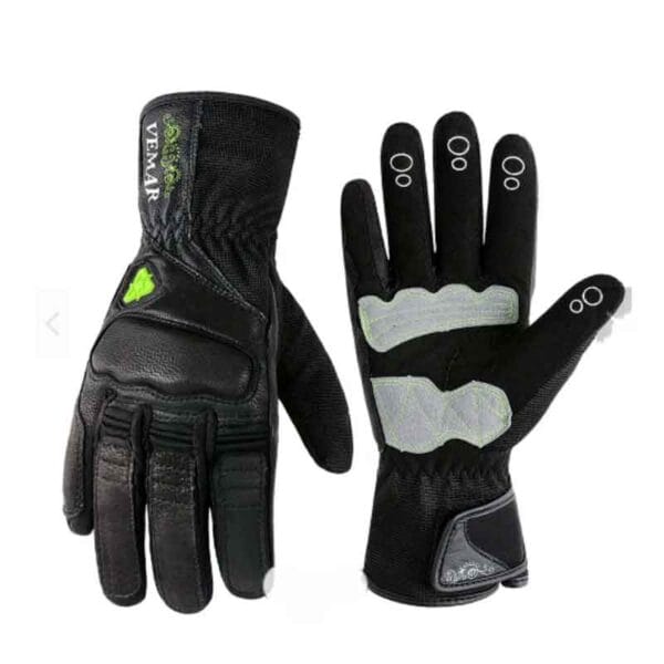 Guantes De Cuero Para Mujer Motocicleta Transpirables - Image 4