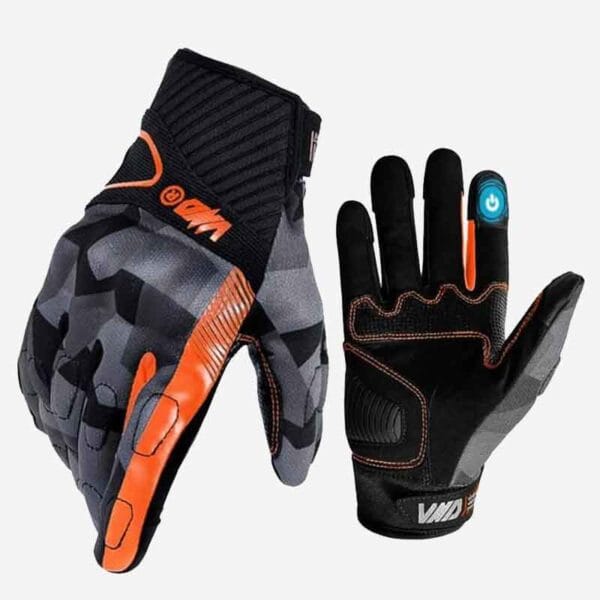 Guantes Para Motociclista De Protección Con Táctil Unisex