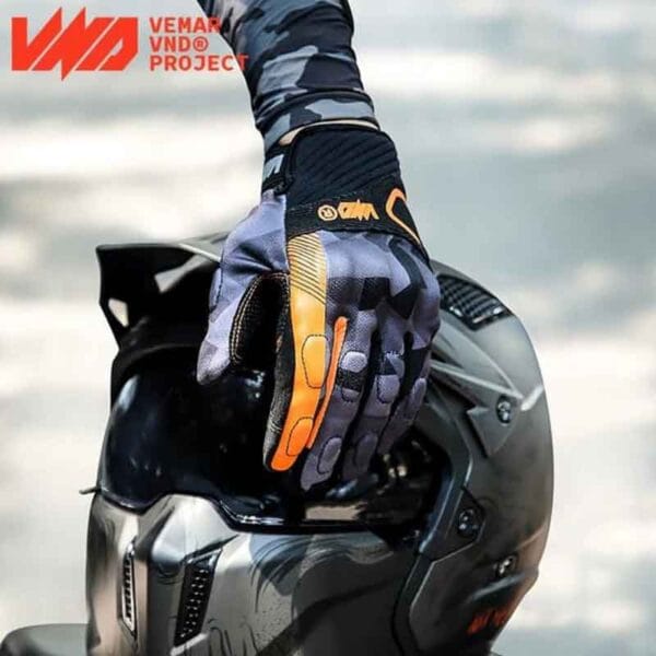 Guantes Para Motociclista De Protección Con Táctil Unisex - Image 3