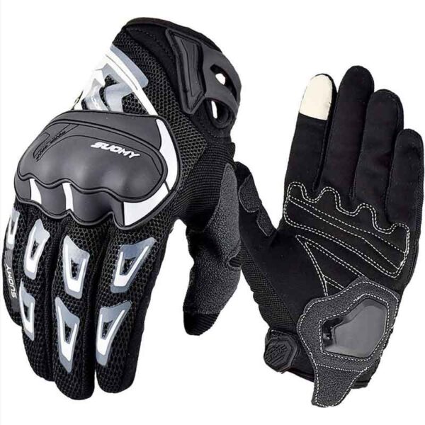 Guantes Moto Racing Transpirables Unisex Manoplas De Malla