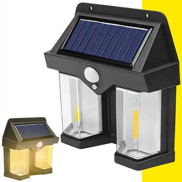 Lampara De Exteriores Con Panel Solar Sensor De Movimiento - Image 4