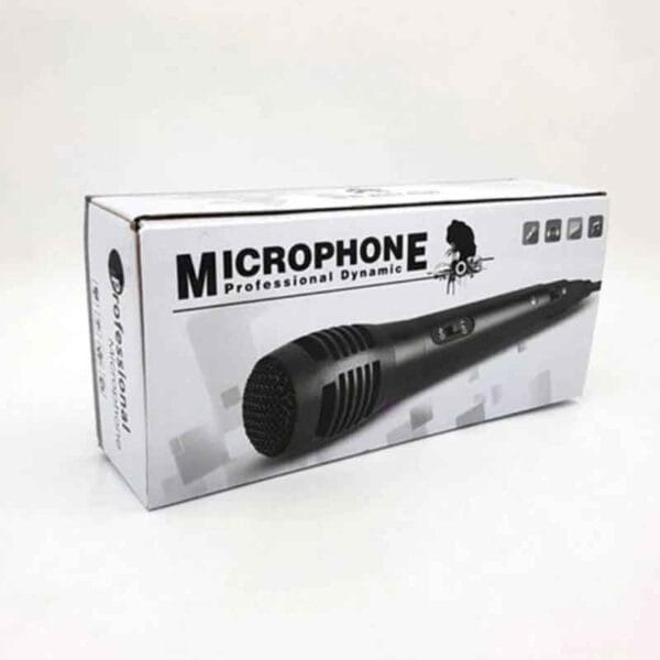 Micrófono Alámbrico YS 102 Plug de 2.8 M Negro - Image 4
