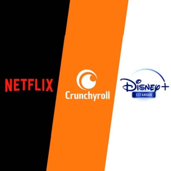 Combo NETFLIX | CRUNCHYROLL | DISNEY ESTANDAR X 30 Días