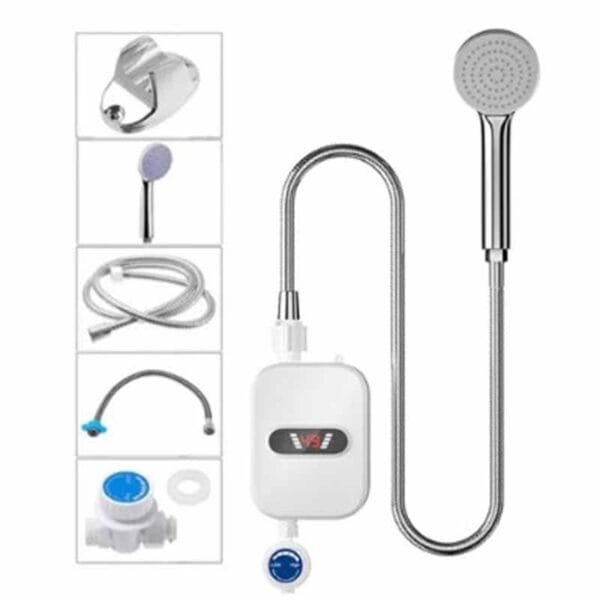 Calentador De Agua Eléctrico Para Baño Pantalla Táctil
