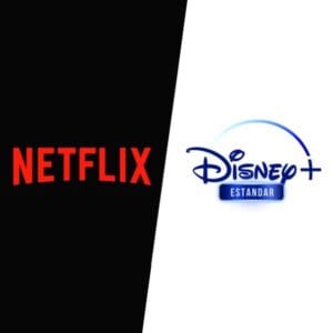 Combo Netflix y Disney Plus 1 Pantalla X 30 Días