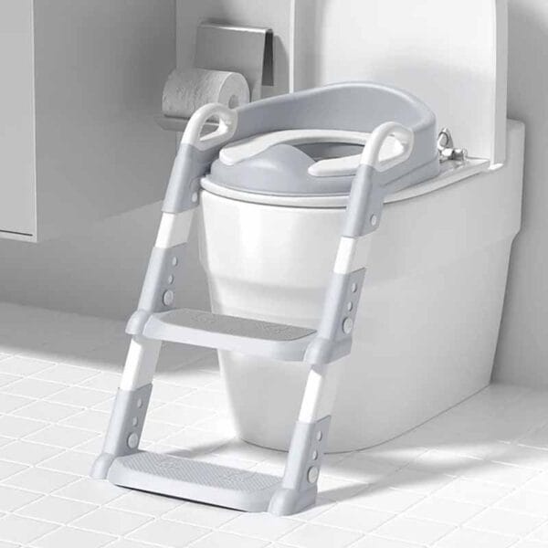 Reductor De Baño Con Escalera Para Niños | Lanshoppe
