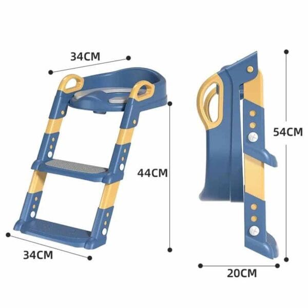 Reductor De Baño Con Escalera Para Niños - Image 3