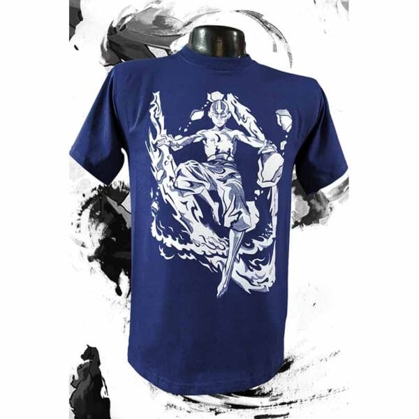 Camisa Avatar Color Azul En Algodón | Lanshoppe