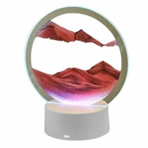 Lampara 3d Efecto Reloj Arena Rgb | Lanshoppe