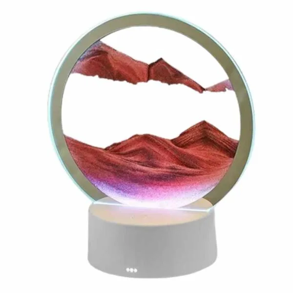 Lampara 3d Efecto Reloj Arena Rgb | Lanshoppe