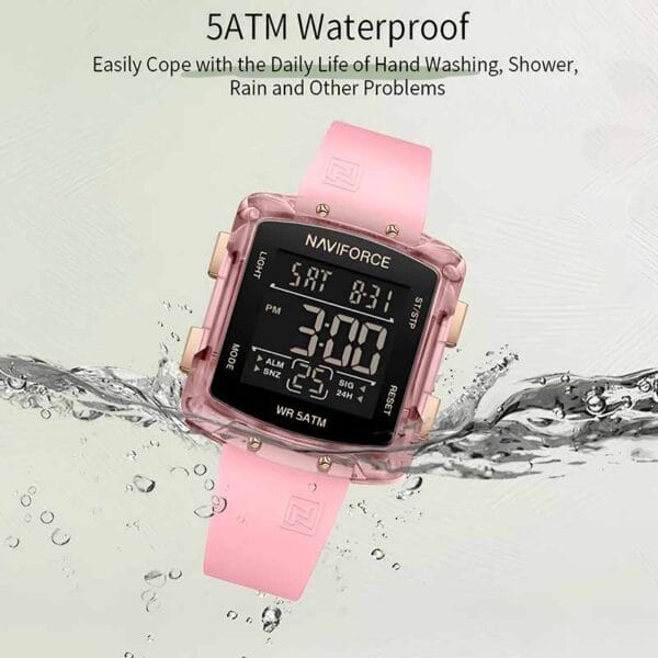 Reloj Naviforce Sport Digital Para Mujer Nf7121 - Image 3