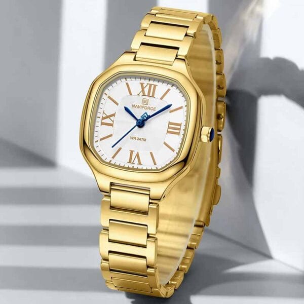 Reloj Femenino Naviforce 5042 Clásico Dorado - Image 3