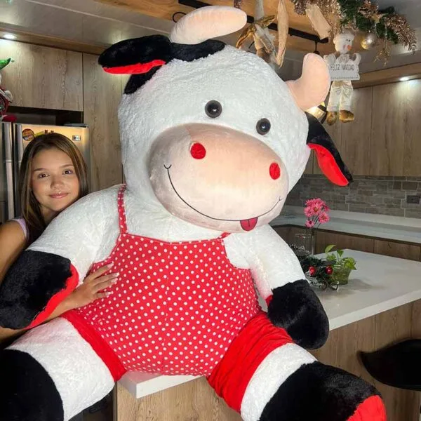 Peluche Gigante De Vaca 150m En Algodón | Lanshoppe