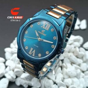 Reloj Chaxigo Metalico Parra Hombre Con Estuche