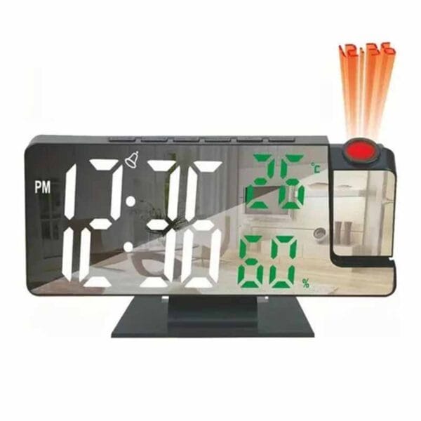 Reloj Despertador Digital Con Proyector | Lanshoppe