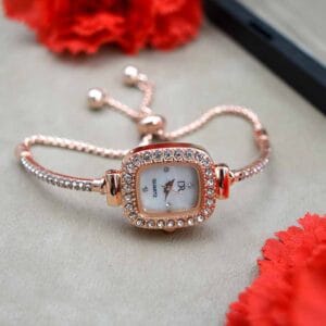 Reloj Pulsera Tipo Joya Con Estuche Modelo Dr1