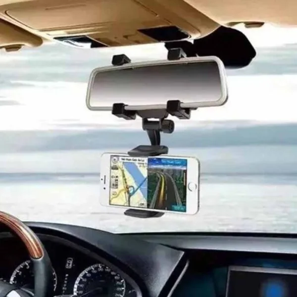 Soporte Para Celular Holder Para Espejo Retrovisor - Image 4