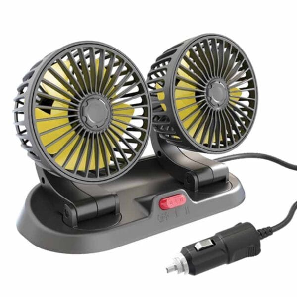Ventilador Para Carro Mini Escritorio Doble | Lanshoppe