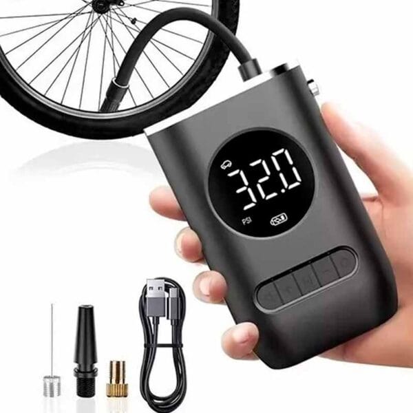 Compresor De Aire Portátil Recargable | Lanshoppe