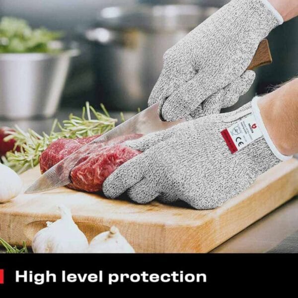 Guantes De Seguridad Carniceria Hilo Acero - Image 3