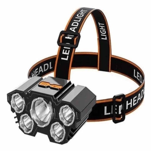 Linterna Minera Led 5 Lentes Para Casco | Lanshoppe