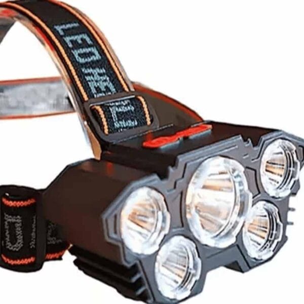 Linterna Minera Led 5 Lentes Para Casco - Image 3