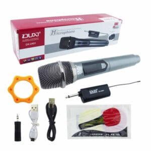 Micrófono Inalámbrico Recargable Dxu801 | Lanshoppe