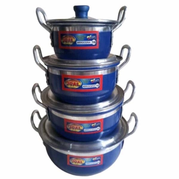 Juego De Ollas Azules Numero 16 Al 24 | Lanshoppe