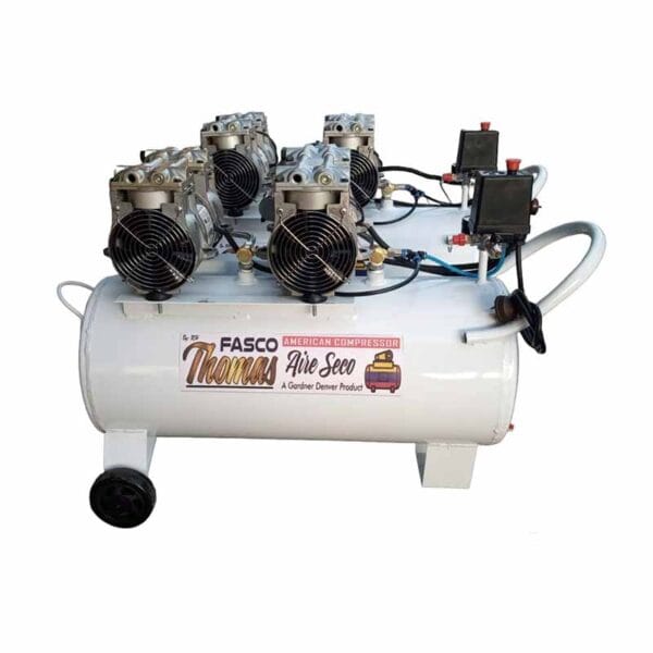 Compresor De Aire Seco Doble Motor 50psi | Lanshoppe