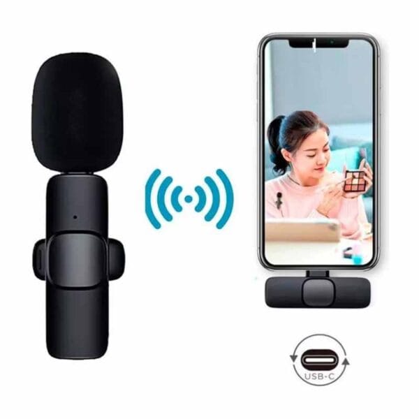 Micrófono Inalámbrico De Solapa Para Celular - Image 3