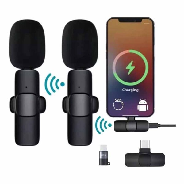 Micrófono Inalámbrico De Solapa Para Celular - Image 2