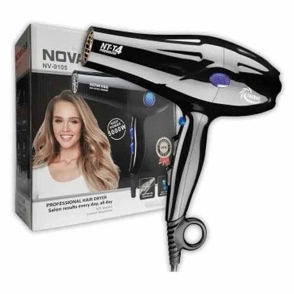 Secador De Cabello Nova 5000w Caliente Frio - Image 4