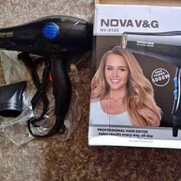 Secador De Cabello Nova 5000w Caliente Frio - Image 2