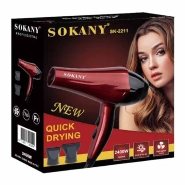 Secador De Pelo Sokany 3 Velocidades - Image 2