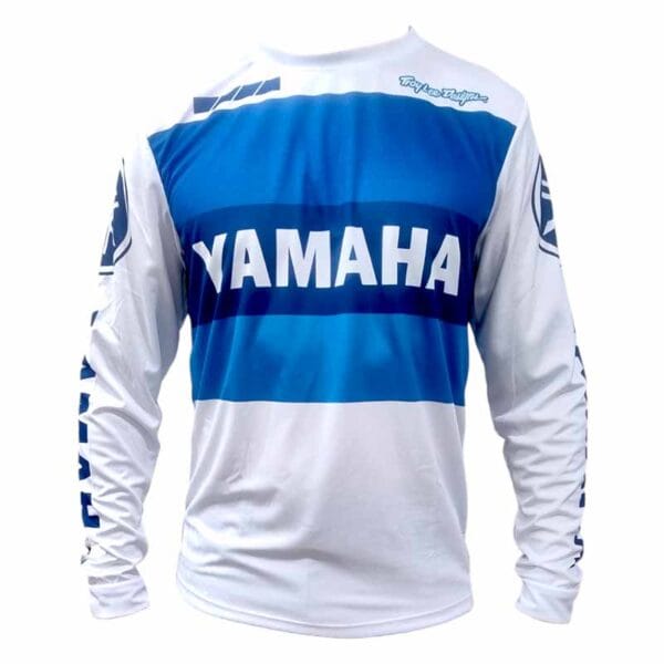 Jersey Yamaha White Viajero Nacional | Lanshoppe