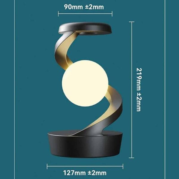  Lámpara Levitación Magnética Luz Flotante Interactiva - Image 3