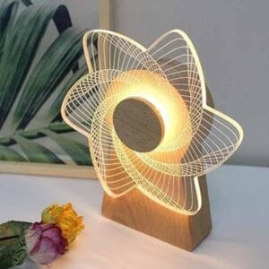 Lampara Giratoria 3d Decorativa | Lanshoppe
