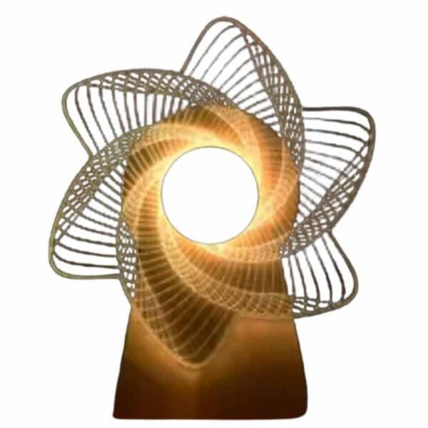 Lampara Giratoria 3d Decorativa - Image 4