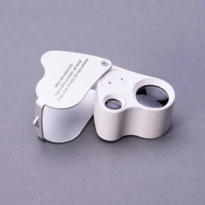 Lupa De Joyería 30x Y 60x Con Iluminación