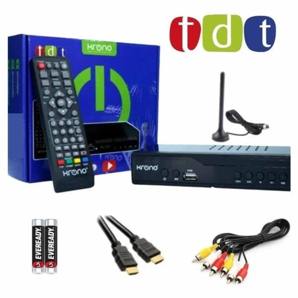 Decodificador Tdt Receptor Tv Digital D - Image 2